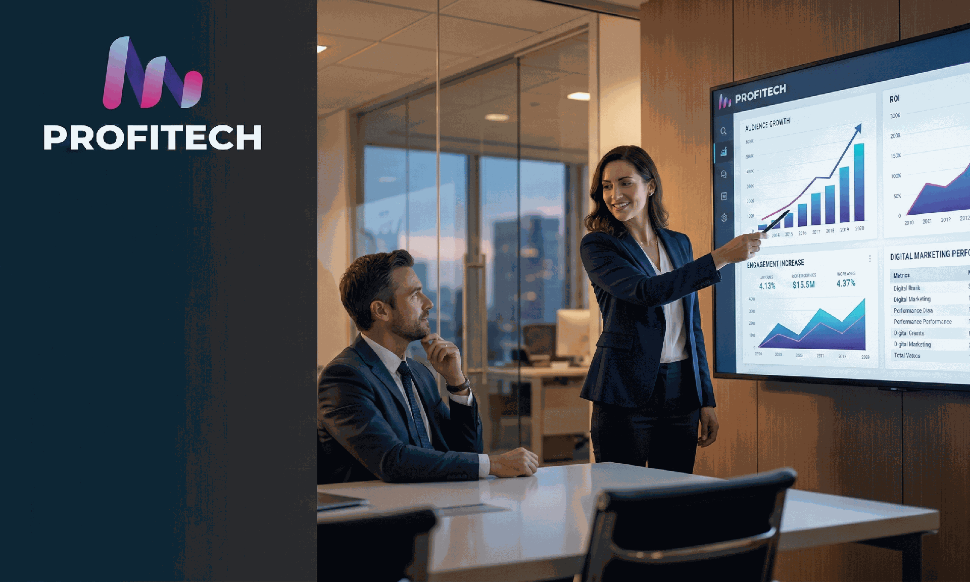 Marketing komandası — growth chart