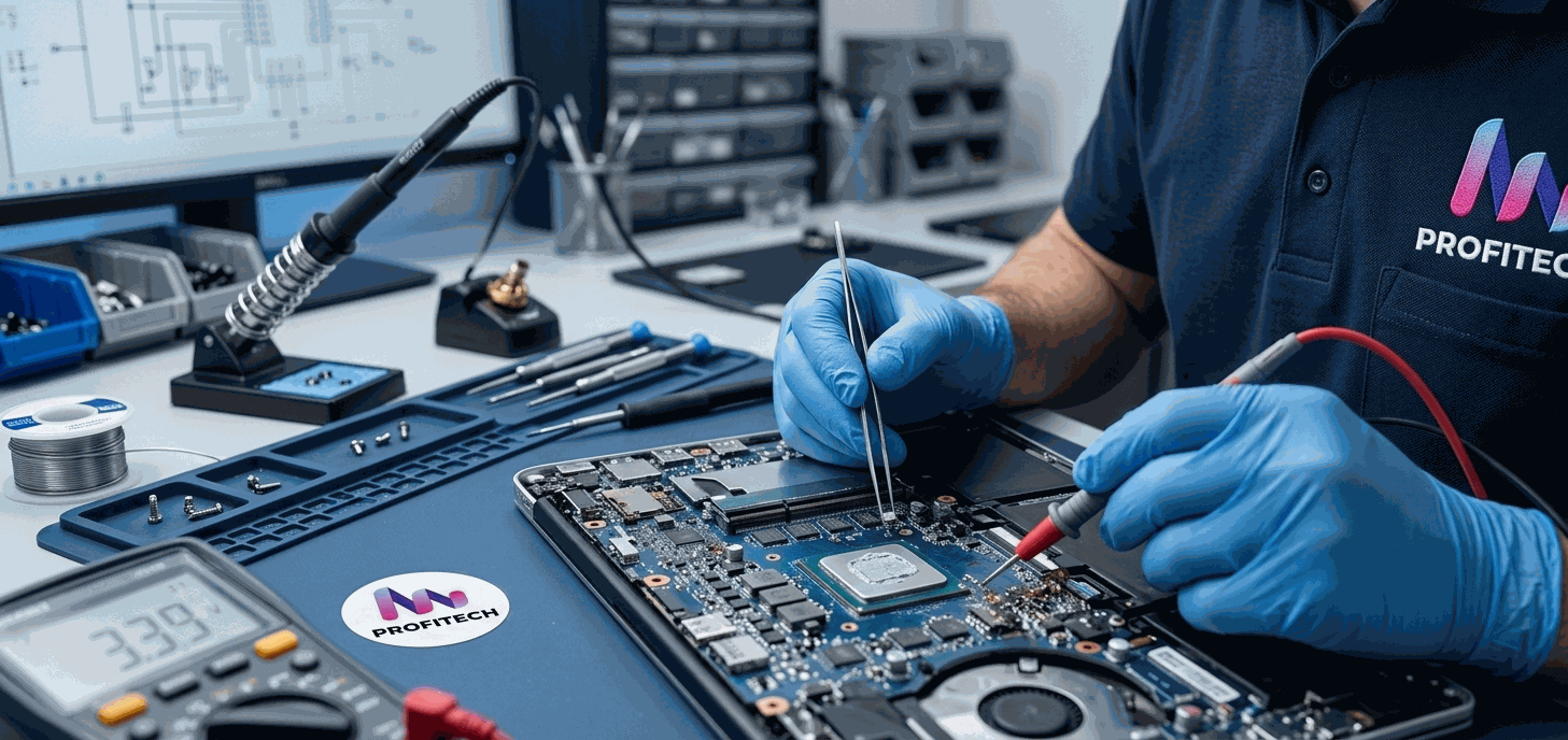 Kompüter təmir prosesi